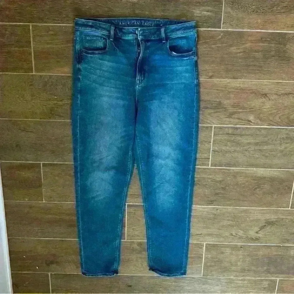 American Eagle AE Stretch Mom Jean Style 2585 Size 10L - Picture 1 of 11